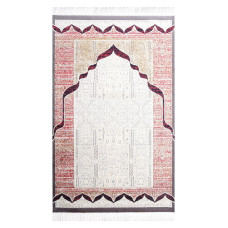 ISMEN Ela Seccade / 386 - 70x110 - Lux; Akrilik Ve Doğal Iplikler'den Dokuma Seccade