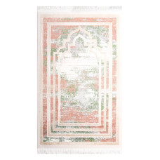 ISMEN Ela Seccade / 378 - 70x110 - Lux; Akrilik Ve Doğal Iplikler'den Dokuma Seccade