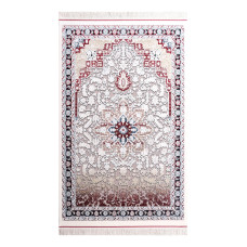 ISMEN Akasya Seccade / 597 - 80x120 - Ultra Lux, Akrilik Ve Doğal Iplikler'den Sık Dokuma Seccade