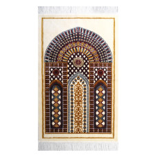 ISMEN Kervansaray Seccade / 1289 - 70x110 Lux Dokuma, Yumuşak Akrilik Seccade