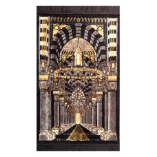 ISMEN Kervansaray Seccade / 1344 - 70x110 Lux Dokuma, Yumuşak Akrilik Seccade